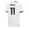 Manchester City Jeremy Doku #11 Auswärtstrikot 2023-24 Kurzarm